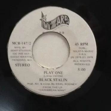 Play One / Caribbean Unity by Black Stalin - album cover