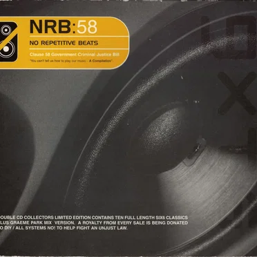 No Repetitive Beats: Clause 58 Government Criminal Justice Bill by Various Artists - album cover