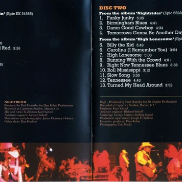 The Epic Trilogy Vol 1 by The Charlie Daniels Band - album cover