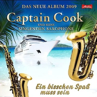 Ein Bisschen Spaß Muss Sein by Captain Cook Und Seine Singenden Saxophone - album cover