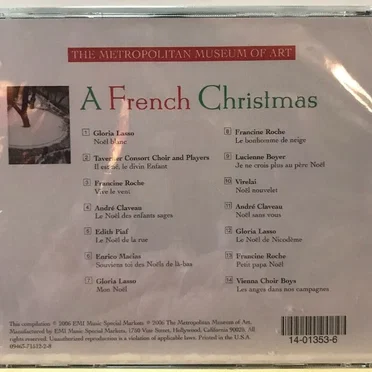 A French Christmas - The Metropolitan Museum of Art by Various Artists - album cover