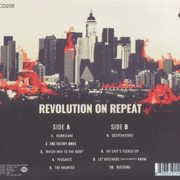 Revolution On Repeat by Troubled Horse - album cover