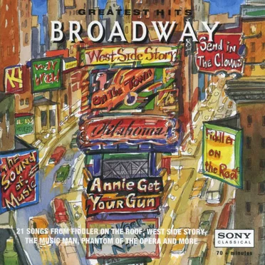 Broadway Greatest Hits by Various Artists - album cover
