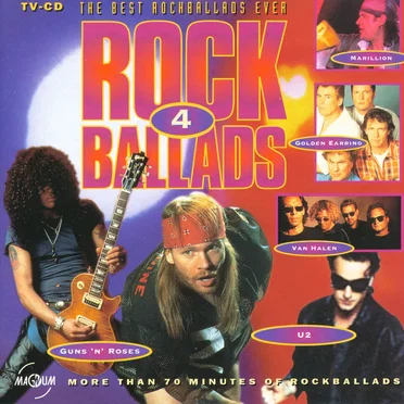 Rock Ballads 4 by Various Artists - album cover