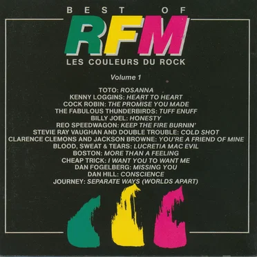 Best of RFM, Volume 1: Les couleurs du rock by Various Artists - album cover