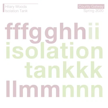 Isolation Tank by Hilary Woods - album cover