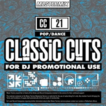 Mastermix Classic Cuts 21: Pop/Dance by Various Artists - album cover
