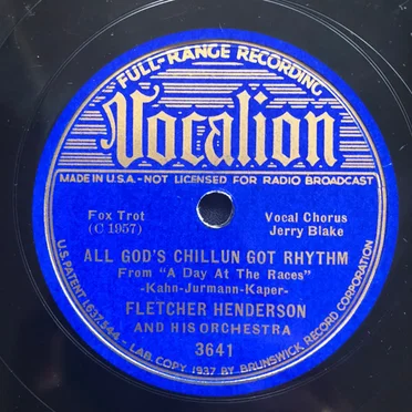 All God's Chillun Got Rhythm / Chris and His Gang