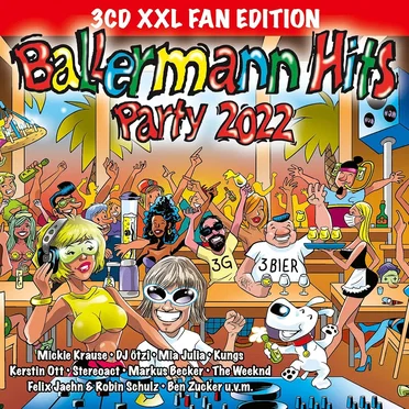 Ballermann Hits Party 2022 by Various Artists - album cover