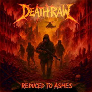 Reduced to Ashes by Deathraw - album cover