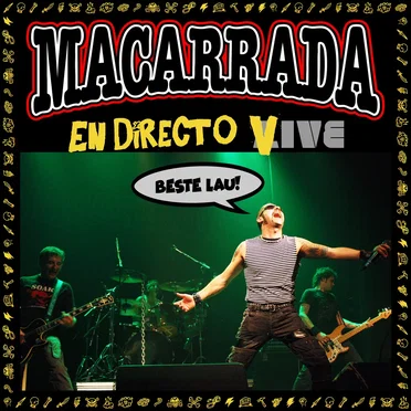 En Directo Vive - Beste Lau! by Macarrada - album cover