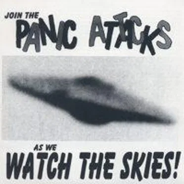 As We Watch the Skies by The Panic Attacks - album cover