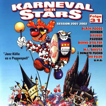 Karneval der Stars, Folge 31: Session 2001/2002 by Various Artists - album cover
