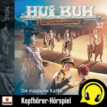 Hui Buh neue Welt 37: Die magische Karte by Hui Buh, das Schlossgespenst - album cover