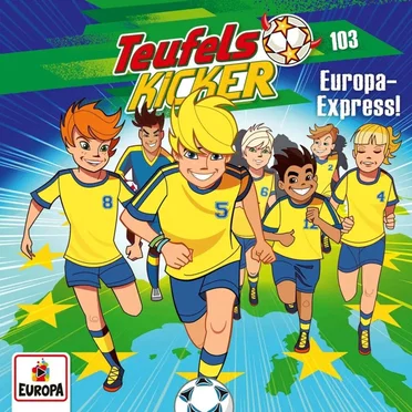 Teufelskicker 103: Europa-Express! by Frauke Nahrgang - album cover