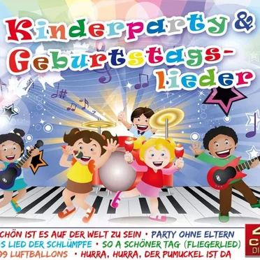 Kinderparty & Geburtstagslieder by Various Artists - album cover