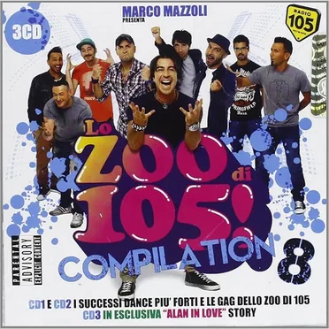 Lo Zoo di 105 compilation, Vol. 8 by Various Artists - album cover