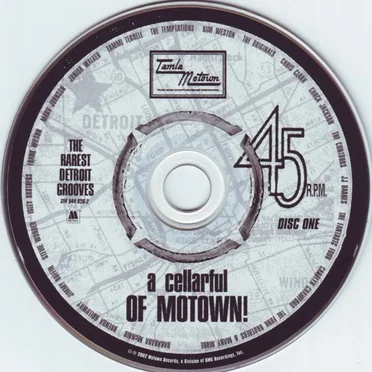 A Cellarful of Motown! by Various Artists - album cover