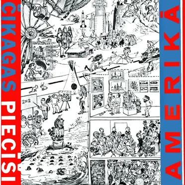 Amerikā / Mēs braucam by Čikāgas piecīši - album cover