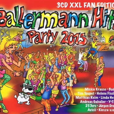 Ballermann Hits Party 2015 by Various Artists - album cover