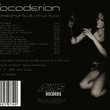 Biomechanical Structure by Vocoderion - album cover