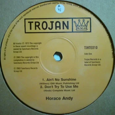 Ain't No Sunshine / A Quiet Place