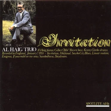 Invitation by Al Haig Trio - album cover