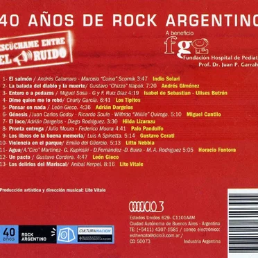 Escúchame entre el ruido: 40 años de rock argentino, volumen II by Various Artists - album cover