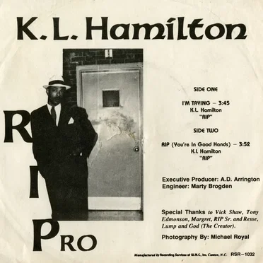 I'm Trying by K.L. Hamilton - album cover
