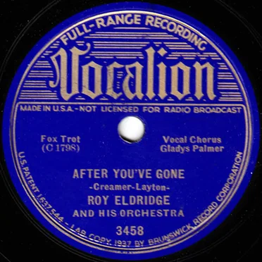 After You've Gone / Where the Lazy River Goes By