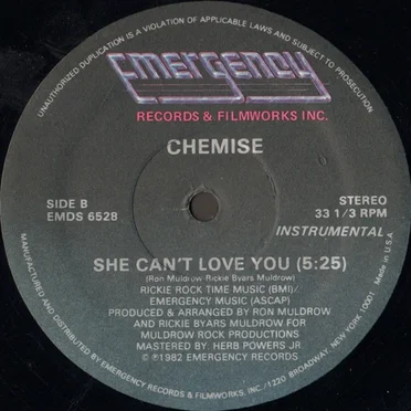 She Can’t Love You
