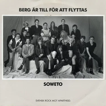 Berg är till för att flyttas by Svensk Rock Mot Apartheid - album cover