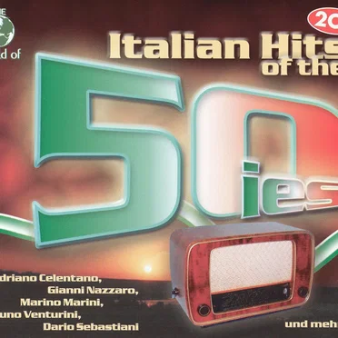 The World of Italian Hits of the 50ies by Various Artists - album cover