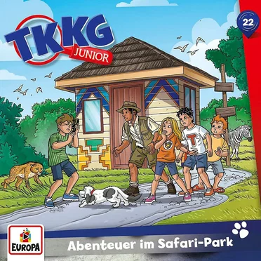 TKKG Junior 22: Abenteuer im Safari-Park by Katja Welbat - album cover