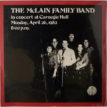 In Concert at Carnegie Hall by The McLain Family Band - album cover