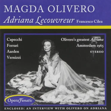Adriana Lecouvreur by Cilea - album cover