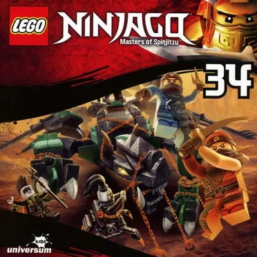Lego Ninjago 34: Masters of Spinjitzu by Lego Ninjago - album cover