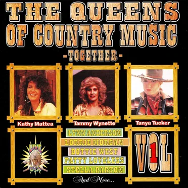 The Queens of Country Music Together, Vol. 1 Live USA by Various Artists - album cover