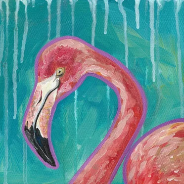 The Flamingo by Adeem the Artist - album cover