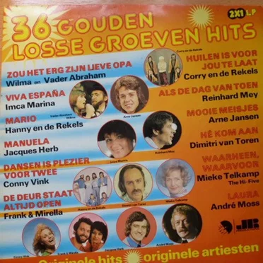 36 gouden Losse groeven hits by Various Artists - album cover