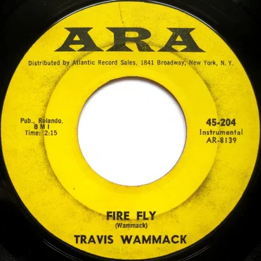 Fire Fly / Scratchy by Travis Wammack - album cover