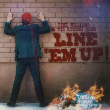 Line 'Em Up! by Pink Williams - album cover