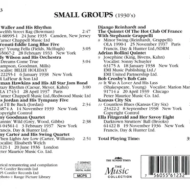 Small Groups by Various Artists - album cover
