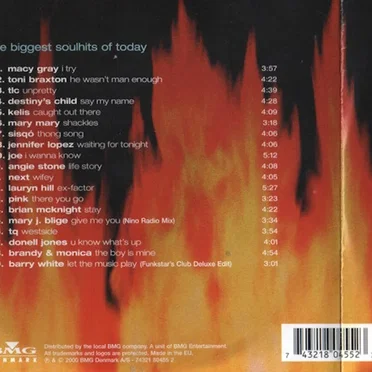 Pure Soul: The Biggest Soulhits of Today by Various Artists - album cover