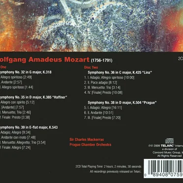 Everybody's Mozart: Symphonies no. 32, no. 35, no. 36, no. 38 & no. 39