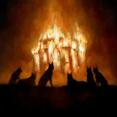 House of Falling Ash by Chrome Ghost - album cover