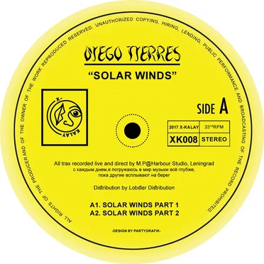 Solar Winds by Diego Tierres - album cover