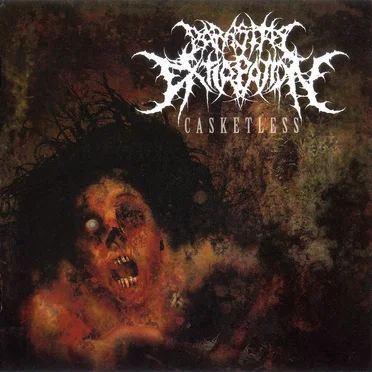 Casketless by Parasitic Extirpation - album cover