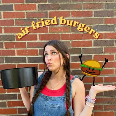 Air Fried Burgers
