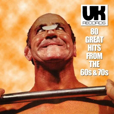 UK Records: 80 Great Hits From the 60s & 70s by Various Artists - album cover